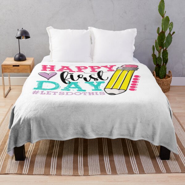 Item preview, Happy First Day Let's Do This Welcome Back To School Teacher designed and sold by MobyStickers.