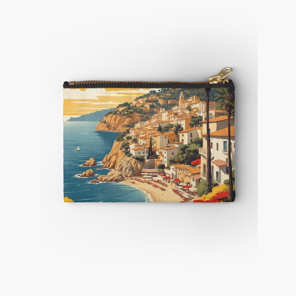 Item preview, Costa Brava Spain Tourism Vintage Poster designed and sold by TravelersGems.
