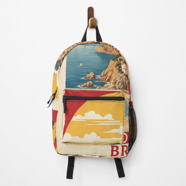 Item preview, Costa Brava Spain Tourism Vintage Poster designed and sold by TravelersGems.