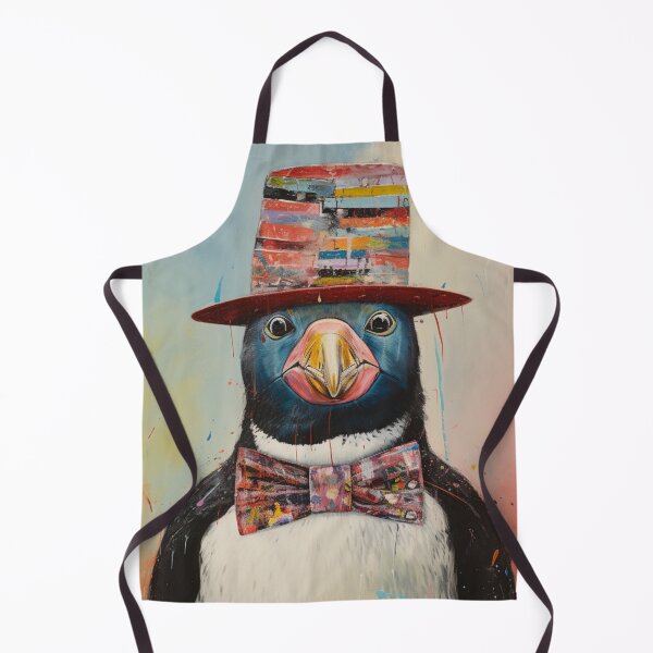 Item preview, Penguin Wearing hat and Bow Tie designed and sold by whitecat23.