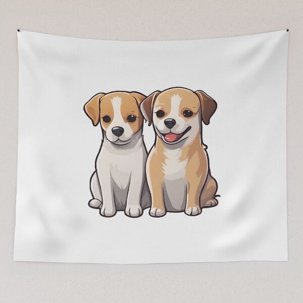 Item preview, Cute Dogs, Two Dogs, Puppies  designed and sold by PurpleWay.
