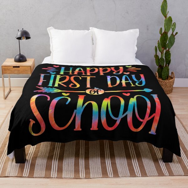 Item preview, Happy First Day Let's Do This Tie Dye Back To School Teacher designed and sold by MobyStickers.