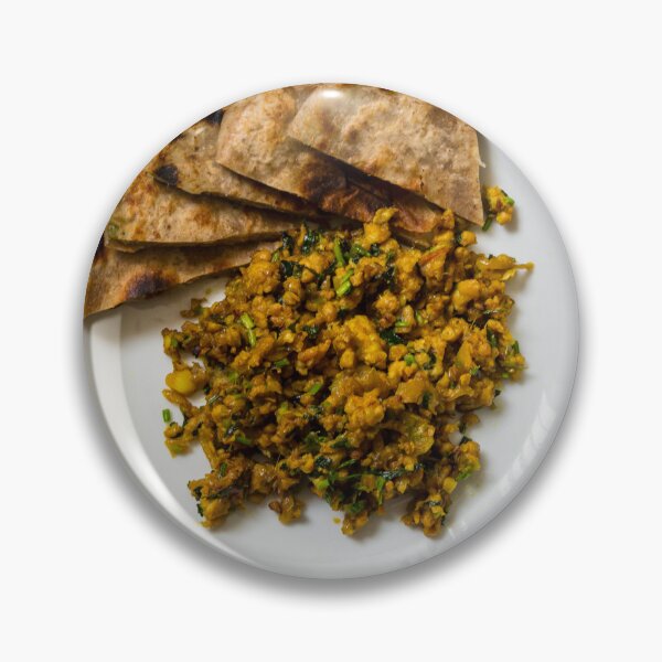 Item preview, Savory Delight: Keema Curry with Potato Paratha designed and sold by Shafiq Khan.