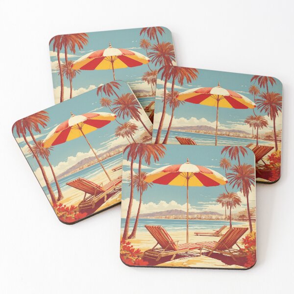 Item preview, Costa del Sol Spain Tourism Vintage Poster designed and sold by TravelersGems.