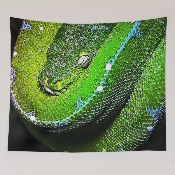 Item preview, GREEN TREE SNAKE I designed and sold by BOLLA67.