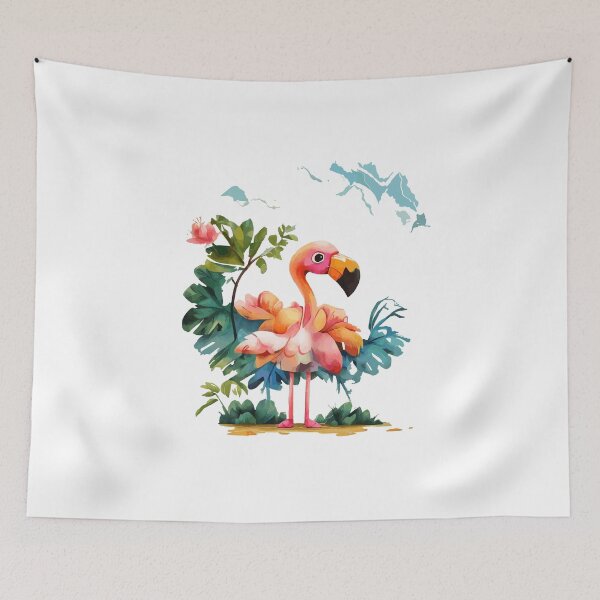 Item preview, Funny Flamingo for Babies designed and sold by AmazingAbha.