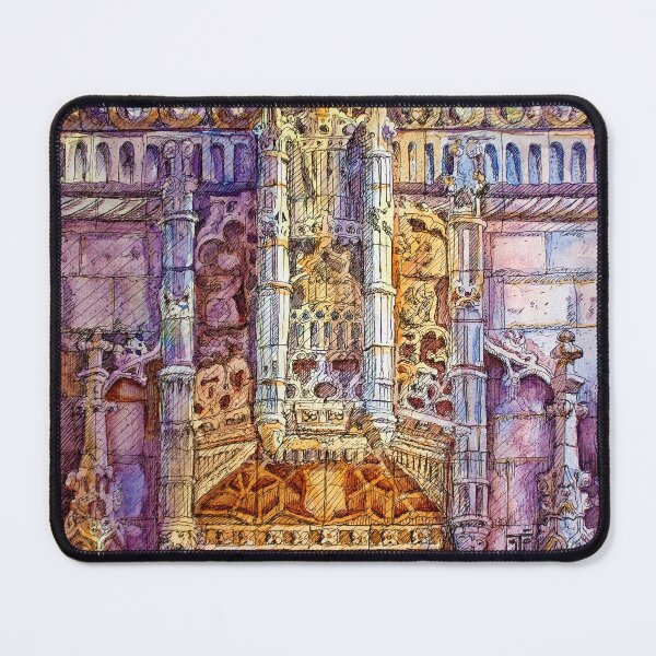 Item preview, Mosteiro dos Jerónimos. stone crown above Sta. Maria de Belém designed and sold by Tereza Pilar Art.