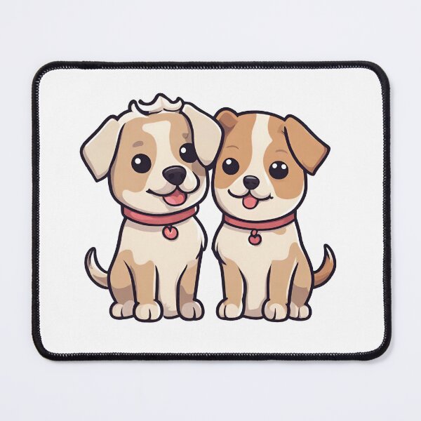 Item preview, Two Adorable Dogs, Cute Dogs, Puppies  designed and sold by PurpleWay.