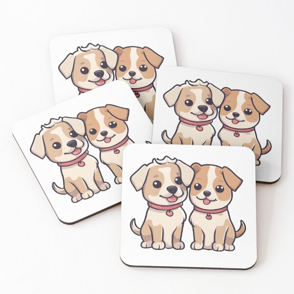 Item preview, Two Adorable Dogs, Cute Dogs, Puppies  designed and sold by PurpleWay.
