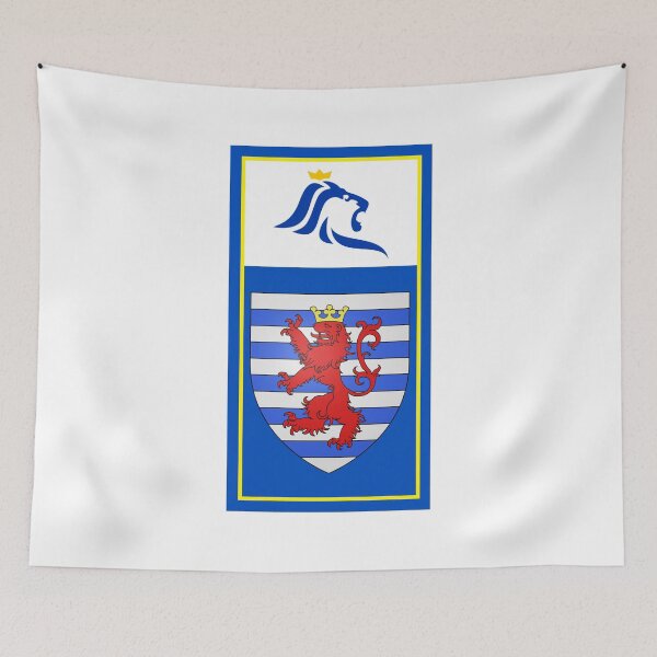 Item preview, Luxembourg Flag & Coat of arms designed and sold by adamst555.