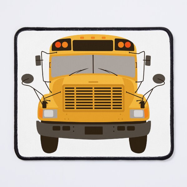 Item preview, School bus usa front view designed and sold by wectorworld.