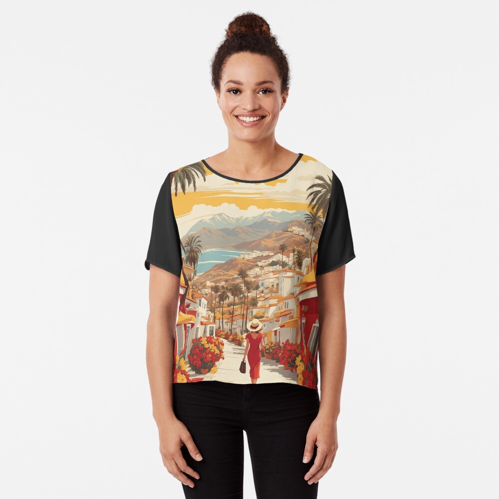Artikel-Vorschau von Chiffon Top, designt und verkauft von TravelersGems.