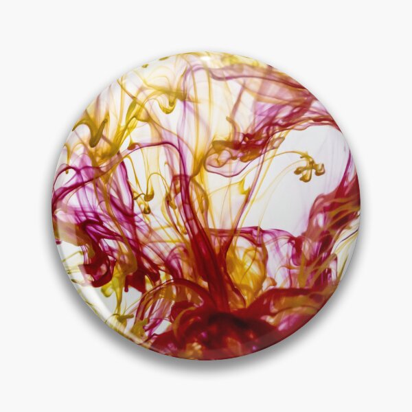 Item preview, Vibrant Fusion: Red and Yellow Ink Dance in Water designed and sold by Shafiq Khan.