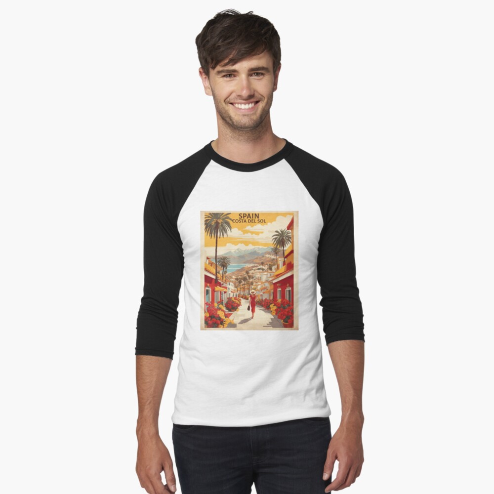 Artikel-Vorschau von Baseballshirt mit 3/4-Arm, designt und verkauft von TravelersGems.