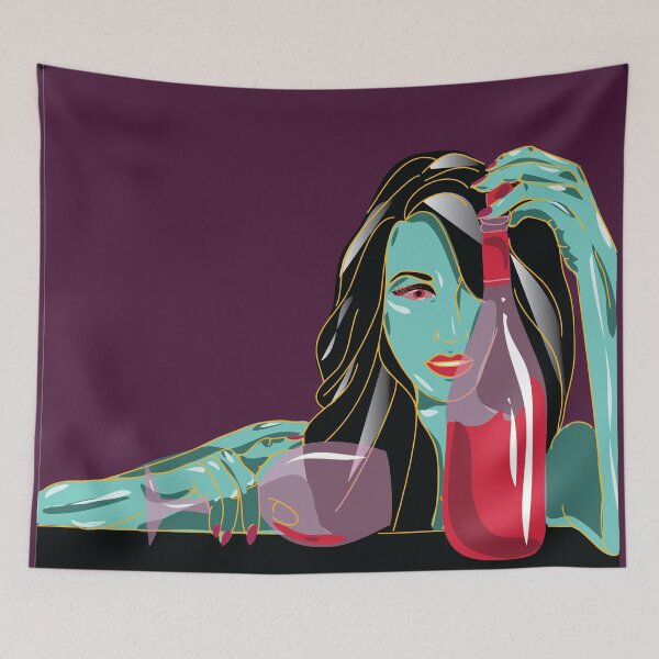 Item preview, Wine Ecstasy  designed and sold by makeitadt.