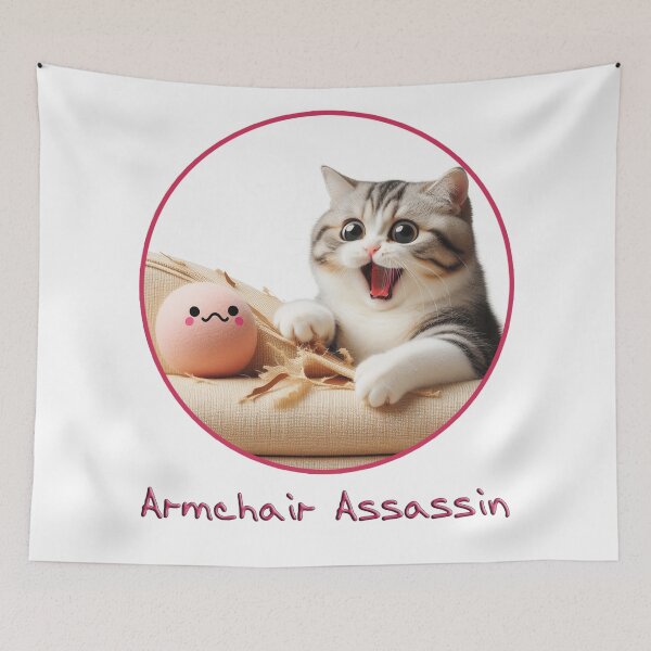 Item preview, Armchair Assassin Logo designed and sold by Super Perception.