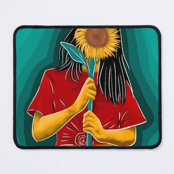 Item preview, Sunflower Girl designed and sold by makeitadt.