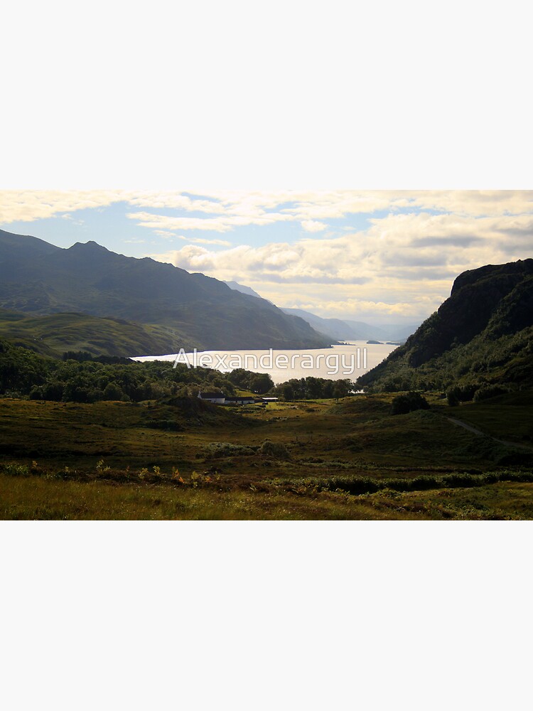 Loch Maree from the road from Gairloch to Inverewe by Alexanderargyll
