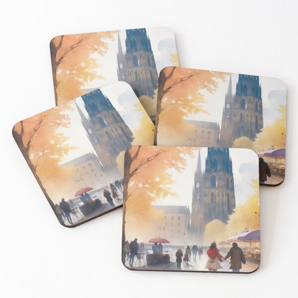 Item preview, Cologne-Watercolor Art designed and sold by TondoMeander.