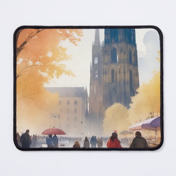 Item preview, Cologne-Watercolor Art designed and sold by TondoMeander.