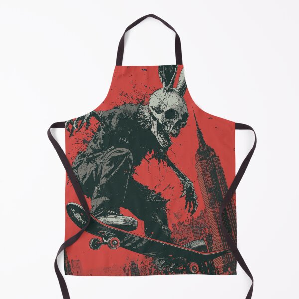 Item preview, Creepy Bunny, Skull, Skull, Skateboard designed and sold by HIGUMAX.