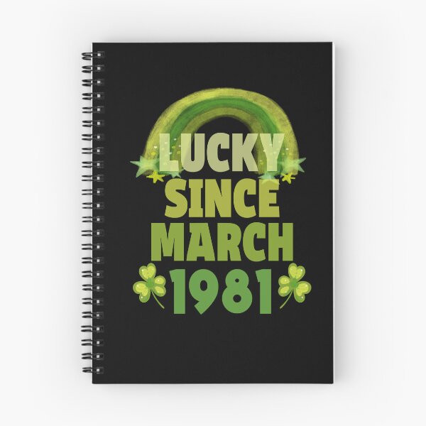 Item preview, Lucky since March 1981 designed and sold by giftfromheart.