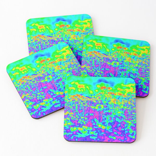 Item preview, Psychedelic Flower Meadow designed and sold by CyaniRose.