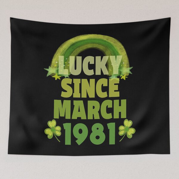 Item preview, Lucky since March 1981 designed and sold by giftfromheart.