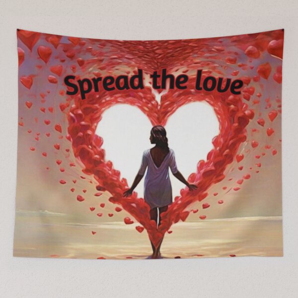 Item preview, Spread the love designed and sold by designJasmin.