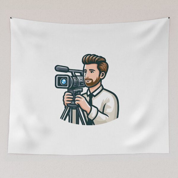 Item preview, I am professional videographer and i am passionate  designed and sold by vectorillus.