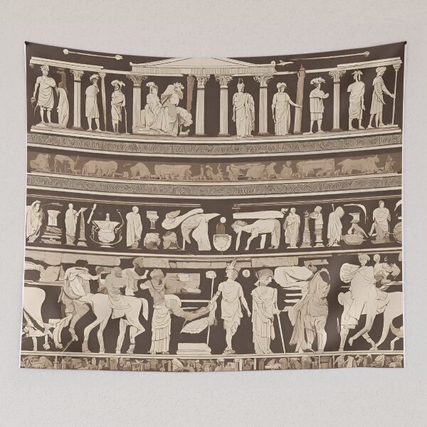 Item preview, Ancient Roman Archaeology Design designed and sold by palavar.