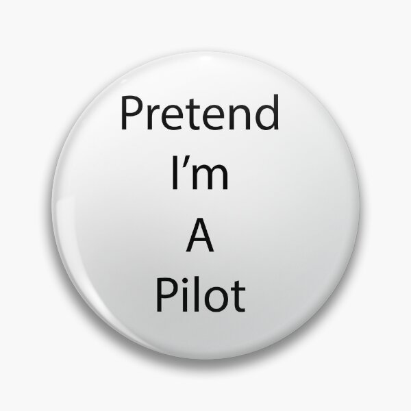 Artikelvorschau, Tu so, als wäre ich ein Piloten-Kostüm-T-Shirt entworfen und verkauft von thespecialtyhub.
