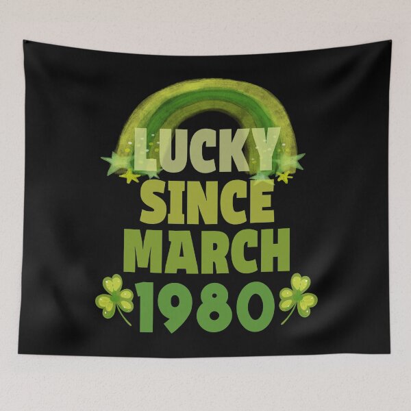 Item preview, Lucky since March 1980 designed and sold by giftfromheart.