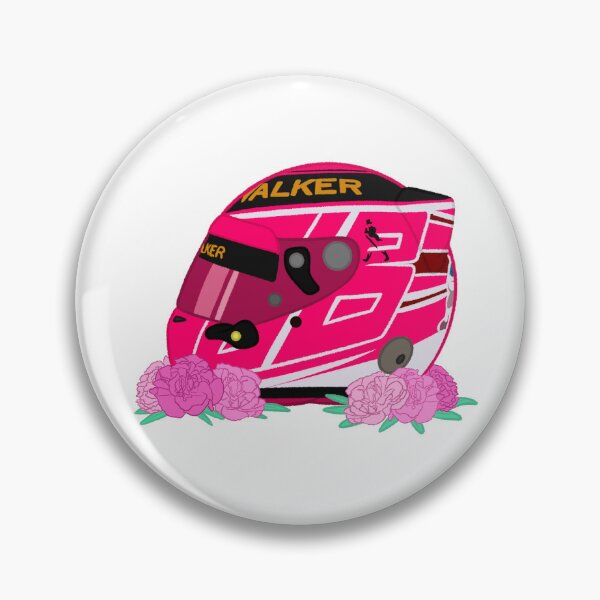 Item preview, Jenson Button 2014 Silverstone Helmet With Flowers  designed and sold by OriDraws.