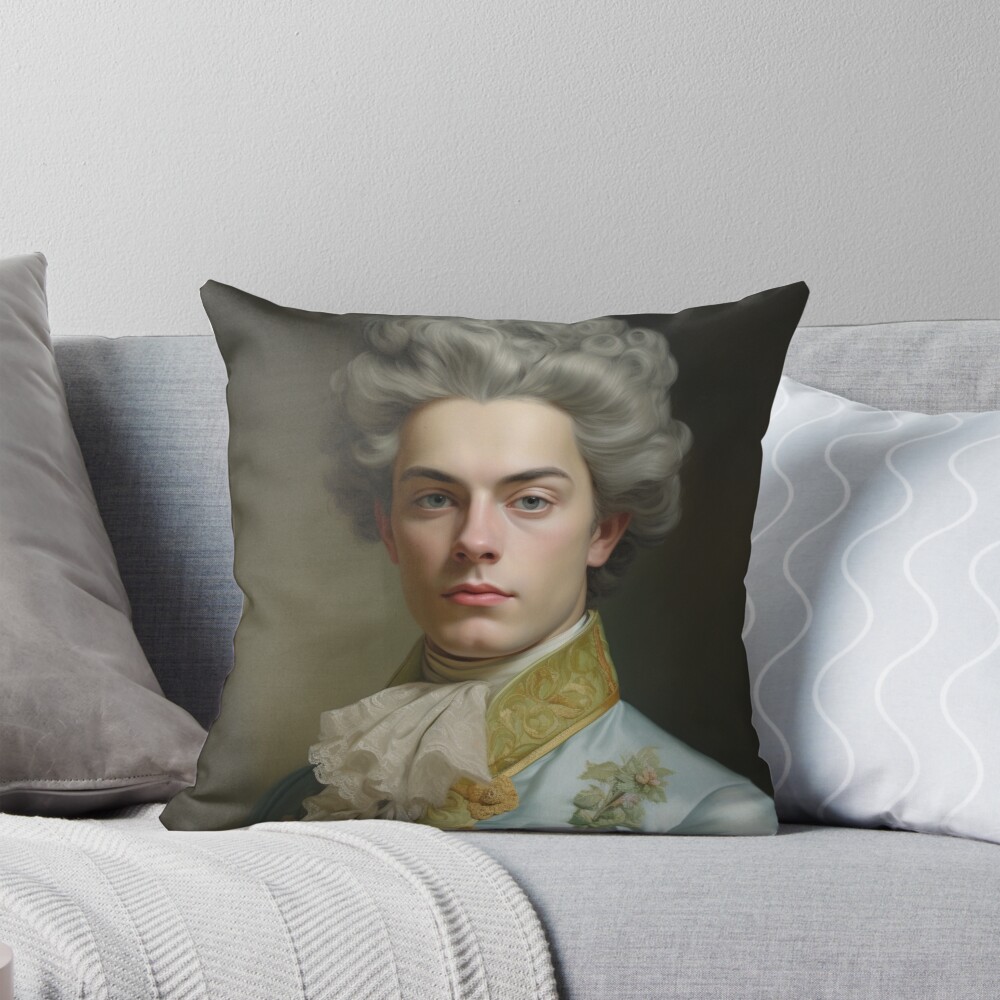 Item preview, Throw Pillow designed and sold by whitecat23.