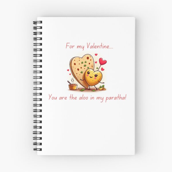 Item preview, Aloo paratha valentine designed and sold by NimbuG.