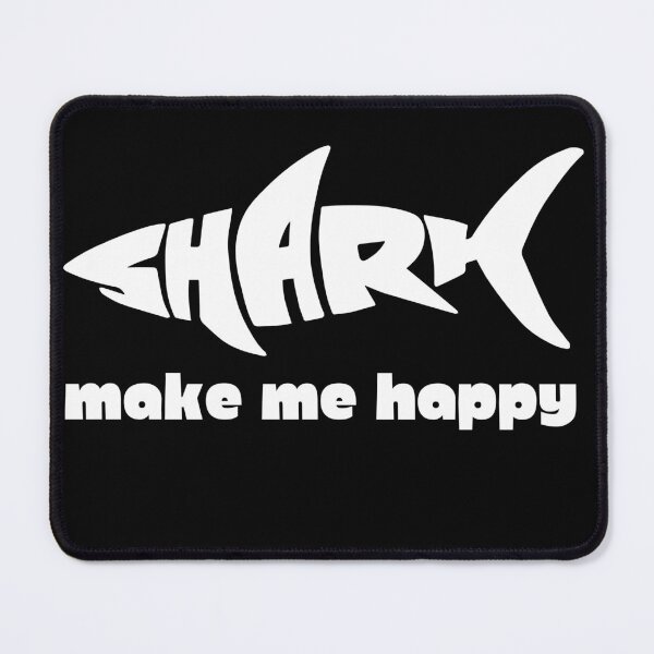 Item preview, lover shark: sharks make me happy Essential T-Shirt designed and sold by stishirt.
