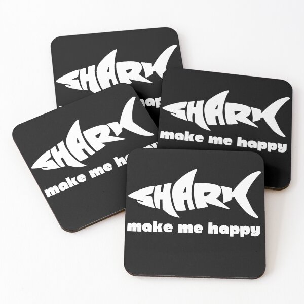 Item preview, lover shark: sharks make me happy Essential T-Shirt designed and sold by stishirt.