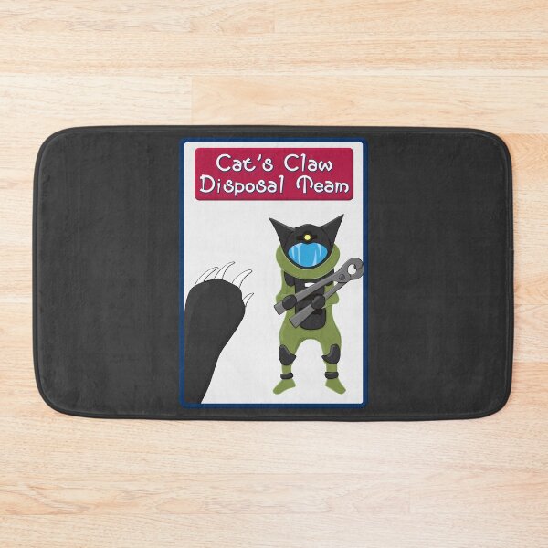Item preview, Cat's Claw Disposal Team (Cat-Themed OC Artwork) designed and sold by Zkn0hr.
