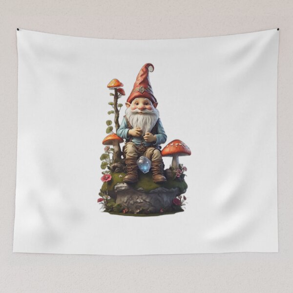 Item preview, Enchanting Gnome Grove: Dive into Fantasy with our Animated Sticker Tees designed and sold by LakshStore2000.