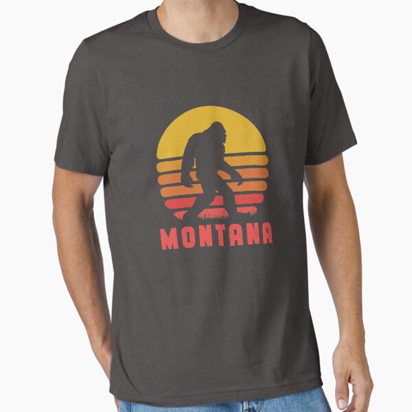 Item preview, Bigfoot Montana State shirt Sasquatch Yeti Bigfoot Believer Sasquatch Urban Legend Vintage designed and sold by Zkoorey.