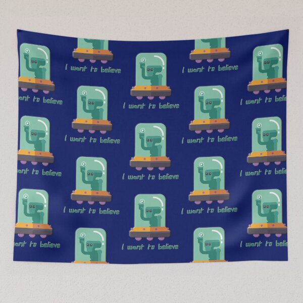 Item preview, I Want To Believe designed and sold by StoneBluePlanet.