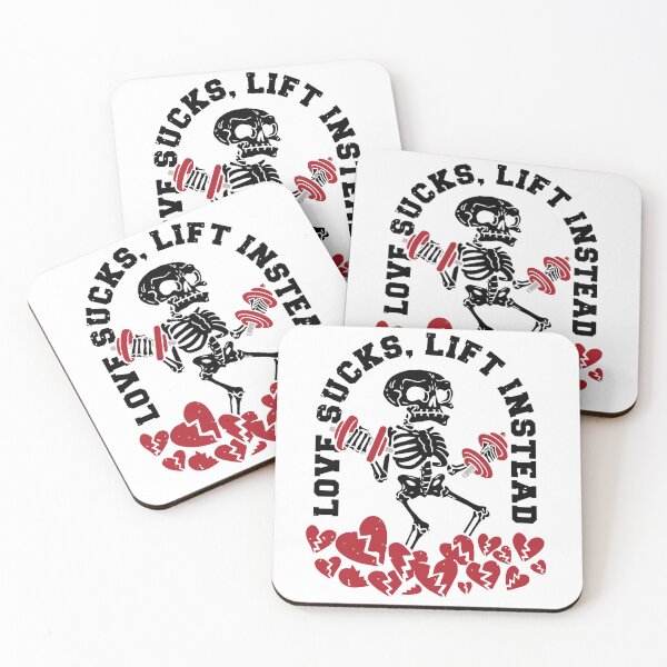 Item preview, Love Sucks, Lift Instead Anti Valentine Gym  designed and sold by XYDstore.