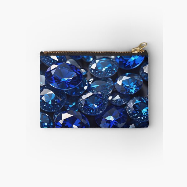 Item preview, Blue Sapphire Gemstone Pattern designed and sold by TheArtOfPat.