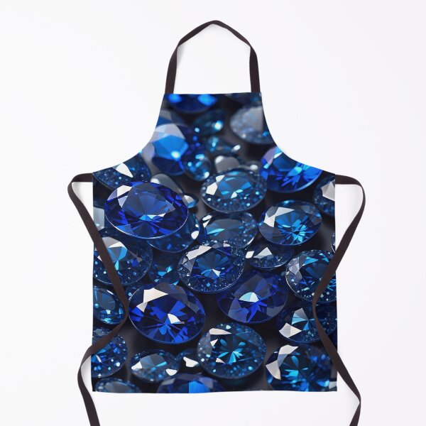 Item preview, Blue Sapphire Gemstone Pattern designed and sold by TheArtOfPat.