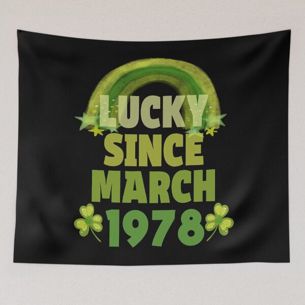 Item preview, Lucky since March 1978 designed and sold by giftfromheart.