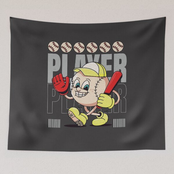 Item preview, Baseball Player designed and sold by RockBeeDesigns.