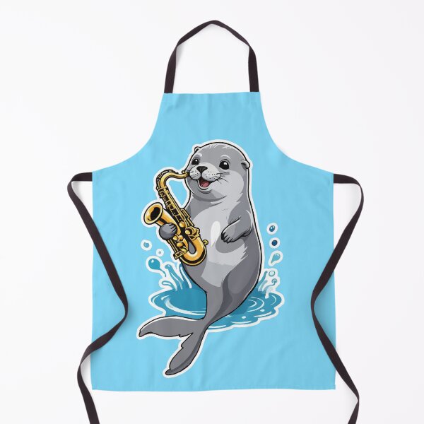 Item preview, Seal Playing Saxophone designed and sold by karsivenco.
