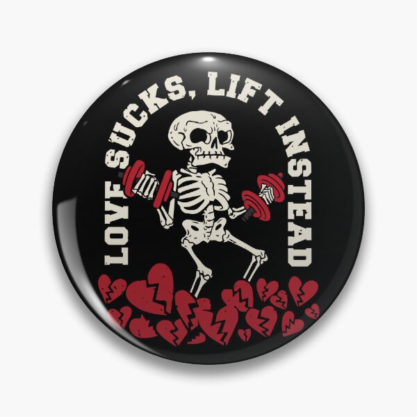 Item preview, Love Sucks, Lift Instead Anti Valentine Gym #2 designed and sold by XYDstore.