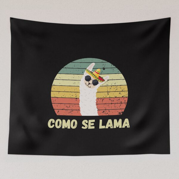 Item preview, Como Se Llama Funny Cinco De Mayo Mexican Alpaca Animal designed and sold by justbejoker.